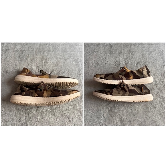 Hey Dude Wendy Camo Camouflage Print Slip-On Sneaker Canvas Shoe Sz 7 - Picture 5 of 15